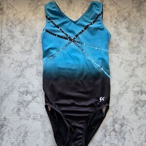 GK Elite Gymnastics Leotard Glitz & Glam, Women's Sz AS